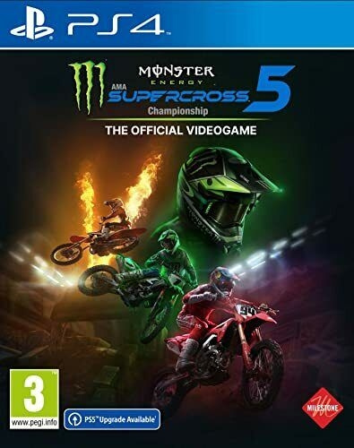 Monster Energy Supercross - The Official Videogame 5 (PS4) i gruppen Elektronikk / TV-spill & tilbehør / Sony PlayStation 4 / Spill hos TP E-commerce Nordic AB (C96274)