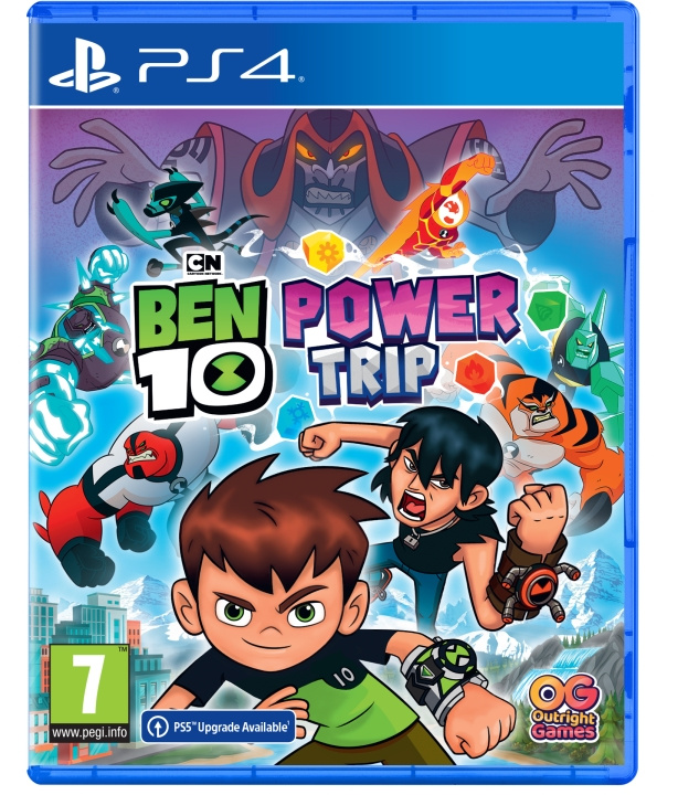 Ben 10: Power Trip! (PS4) i gruppen Elektronikk / TV-spill & tilbehør / Sony PlayStation 4 / Spill hos TP E-commerce Nordic AB (C96295)