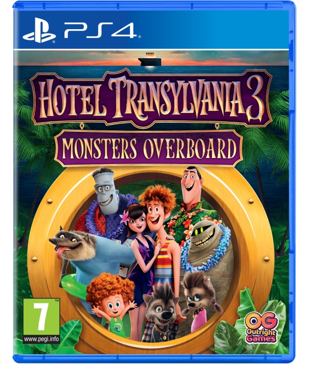 Hotel Transylvania 3: Monsters Overboard (PS4) i gruppen Elektronikk / TV-spill & tilbehør / Sony PlayStation 4 / Spill hos TP E-commerce Nordic AB (C96296)