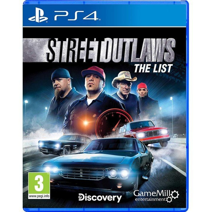 Street Outlaws: The List (PS4) i gruppen Elektronikk / TV-spill & tilbehør / Sony PlayStation 4 / Spill hos TP E-commerce Nordic AB (C96305)