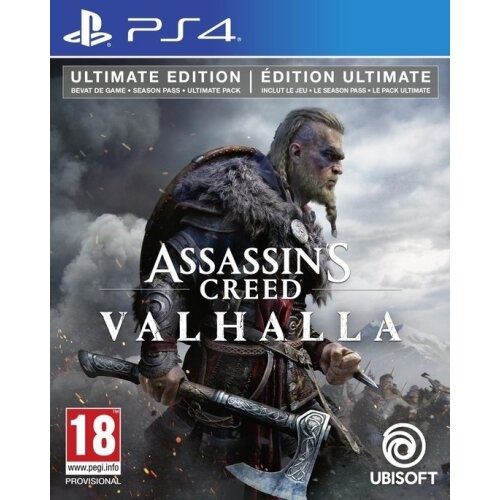 Assassins Creed Valhalla (Ultimate Edition) (PS4) i gruppen Elektronikk / TV-spill & tilbehør / Sony PlayStation 4 / Spill hos TP E-commerce Nordic AB (C96323)