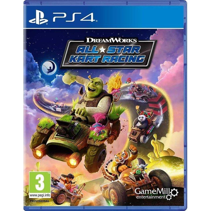 DreamWorks All-Star Kart Racing (PS4) i gruppen Elektronikk / TV-spill & tilbehør / Sony PlayStation 4 / Spill hos TP E-commerce Nordic AB (C96379)