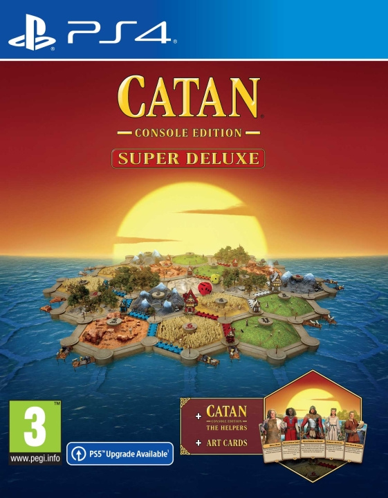 CATAN Super Deluxe Edition (PS4) i gruppen Elektronikk / TV-spill & tilbehør / Sony PlayStation 4 / Spill hos TP E-commerce Nordic AB (C96383)