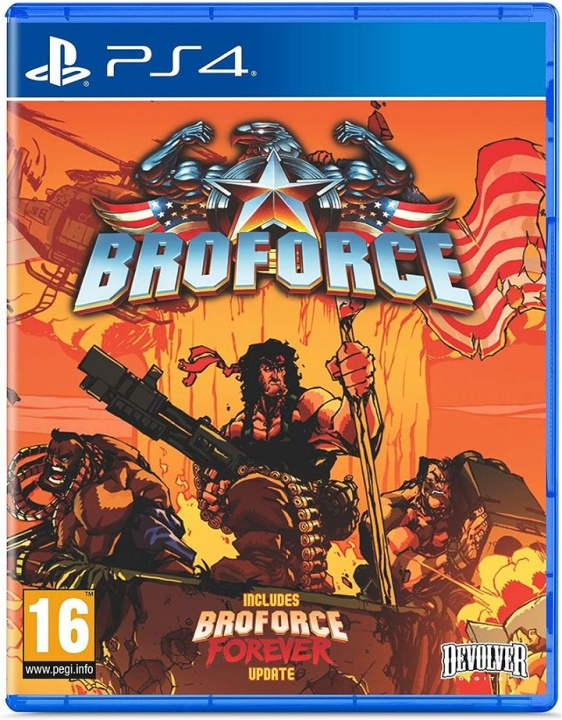 Broforce (PS4) i gruppen Elektronikk / TV-spill & tilbehør / Sony PlayStation 4 / Spill hos TP E-commerce Nordic AB (C96390)