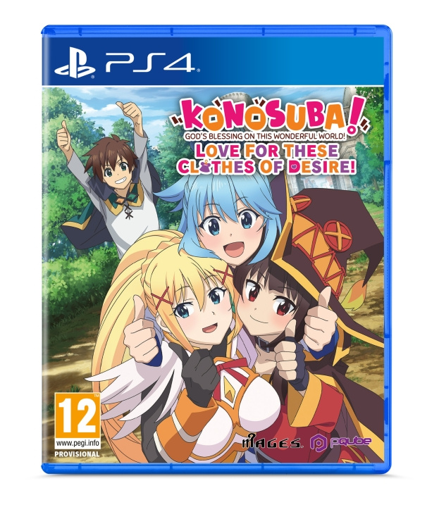 KONOSUBA: God\'s Blessing on this Wonderful World! Love For These Clothes Of Desire (PS4) i gruppen Elektronikk / TV-spill & tilbehør / Sony PlayStation 4 / Spill hos TP E-commerce Nordic AB (C96394)