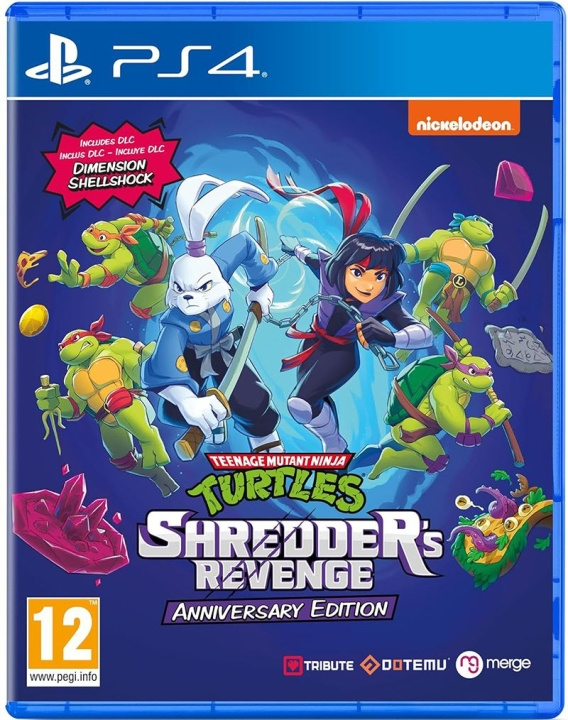 Teenage Mutant Ninja Turtles: Shredder\'s Revenge (Anniversary Edition) (PS4) i gruppen Elektronikk / TV-spill & tilbehør / Sony PlayStation 4 / Spill hos TP E-commerce Nordic AB (C96414)