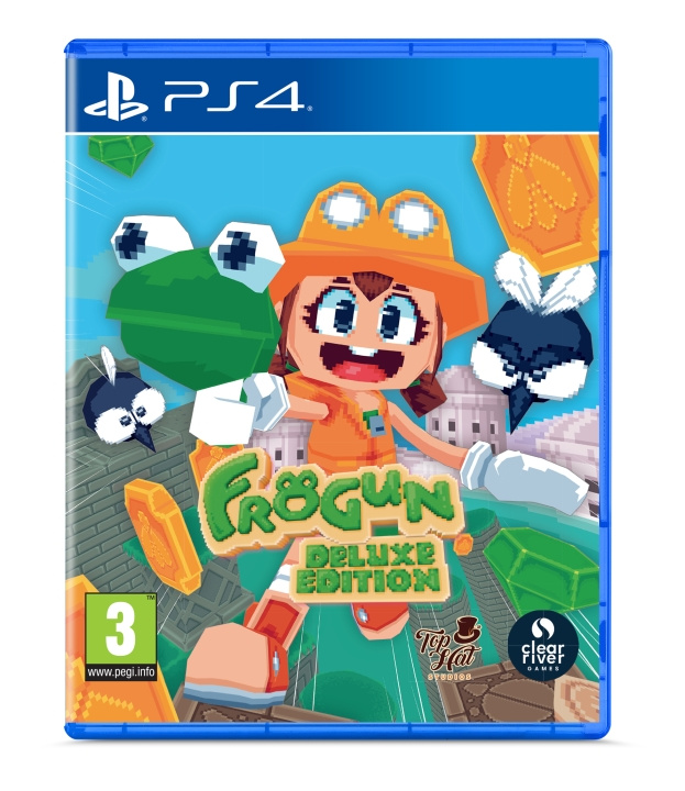 Frogun - Deluxe Edition (PS4) i gruppen Elektronikk / TV-spill & tilbehør / Sony PlayStation 4 / Spill hos TP E-commerce Nordic AB (C96437)