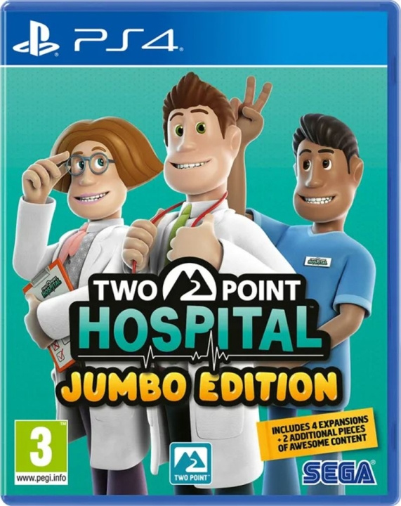 Two Point Hospital (Jumbo Edition) (PS4) i gruppen Elektronikk / TV-spill & tilbehør / Sony PlayStation 4 / Spill hos TP E-commerce Nordic AB (C96458)