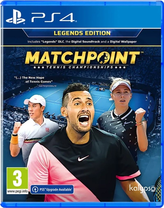 Matchpoint: Tennis Championships (Legends Edition) (PS4) i gruppen Elektronikk / TV-spill & tilbehør / Sony PlayStation 4 / Spill hos TP E-commerce Nordic AB (C96480)