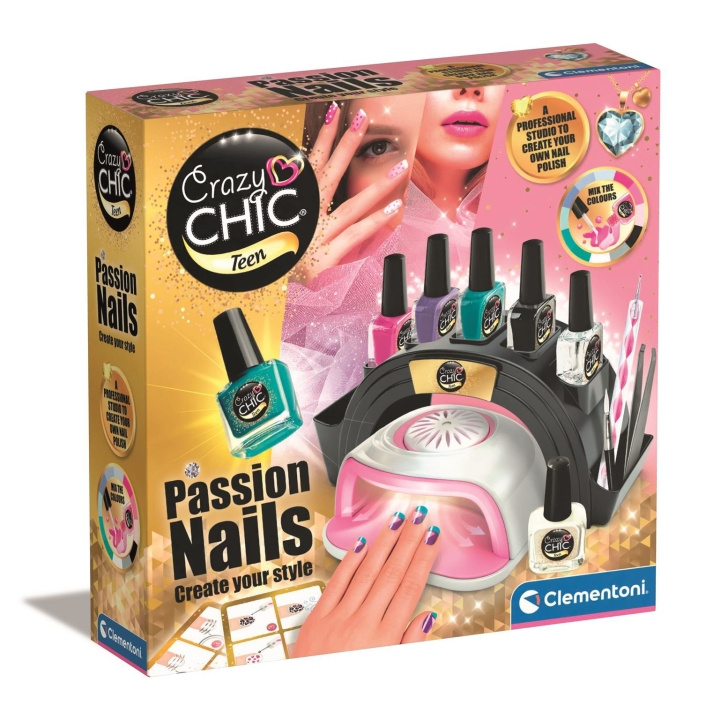 Crazy Chic Passion Nails (50852) i gruppen LEKER, BARN OG BABY / Leker / Masker og kostymer hos TP E-commerce Nordic AB (C96484)