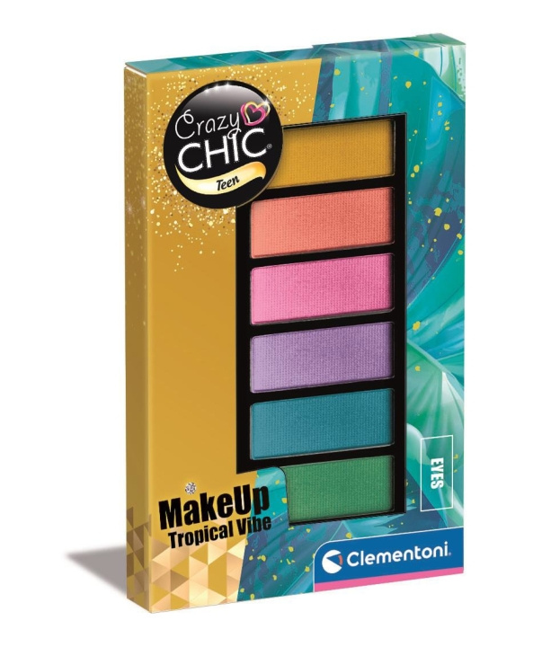 Crazy Chic - Teen Eyeshadow - Tropical Vide (18837) i gruppen LEKER, BARN OG BABY / Leker / Masker og kostymer hos TP E-commerce Nordic AB (C96485)