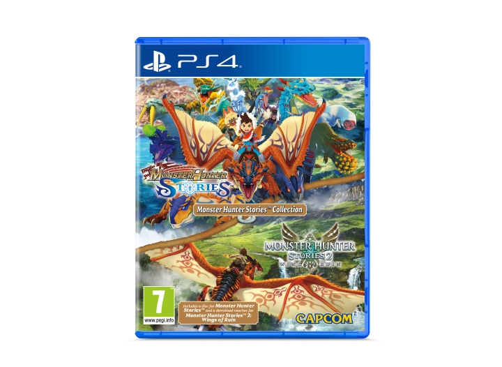 Monster Hunter Stories Collection (PS4) i gruppen Elektronikk / TV-spill & tilbehør / Sony PlayStation 4 / Spill hos TP E-commerce Nordic AB (C96507)