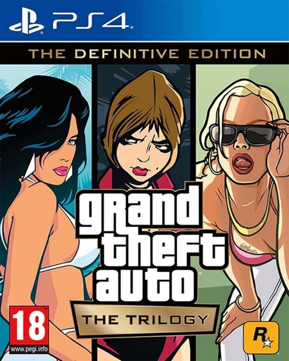 Grand Theft Auto: The Trilogy (The Definitive Edition) (PS4) i gruppen Elektronikk / TV-spill & tilbehør / Sony PlayStation 4 / Spill hos TP E-commerce Nordic AB (C96514)