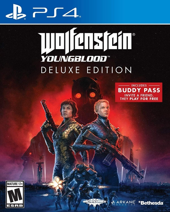 Wolfenstein: Youngblood (Deluxe Edition) (Import) (PS4) i gruppen Elektronikk / TV-spill & tilbehør / Sony PlayStation 4 / Spill hos TP E-commerce Nordic AB (C96515)