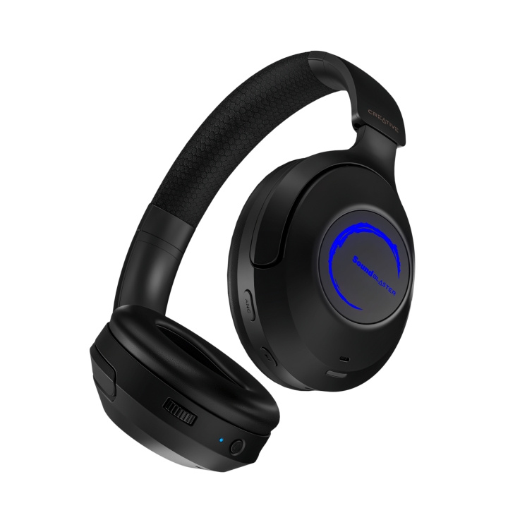 Creative Sound Blaster GH7 Super X-Fi® trådløse over-ear spillhodetelefoner med Bluetooth® LE-lyd og avtakbar mikrofonarm i gruppen Elektronikk / Lyd & Bilde / Hodetelefoner & Tilbehør / Hodetelefoner hos TP E-commerce Nordic AB (C96556)