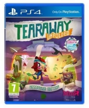 Tearaway Unfolded (Messenger Edition) (PS4) i gruppen Elektronikk / TV-spill & tilbehør / Sony PlayStation 4 / Spill hos TP E-commerce Nordic AB (C96559)