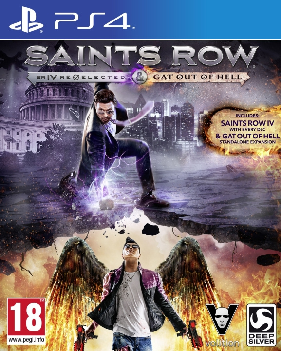 Saints Row IV Re-Elected: Gat Out of Hell (PS4) i gruppen Elektronikk / TV-spill & tilbehør / Sony PlayStation 4 / Spill hos TP E-commerce Nordic AB (C96570)