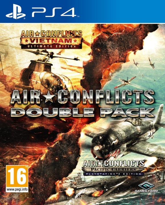 Air Conflicts: Double Pack (PS4) i gruppen Elektronikk / TV-spill & tilbehør / Sony PlayStation 4 / Spill hos TP E-commerce Nordic AB (C96591)