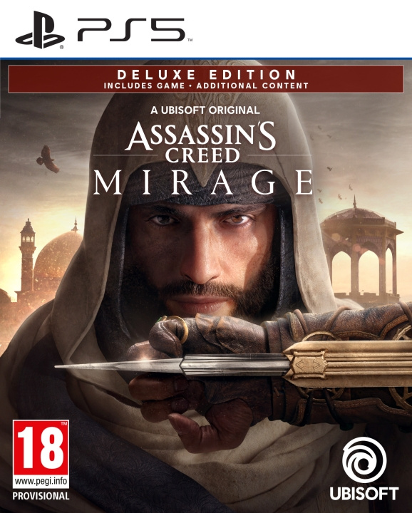 Assassin\'s Creed Mirage (Deluxe Edition) (PS5) i gruppen Elektronikk / TV-spill & tilbehør / Sony PlayStation 5 / Spill hos TP E-commerce Nordic AB (C96649)