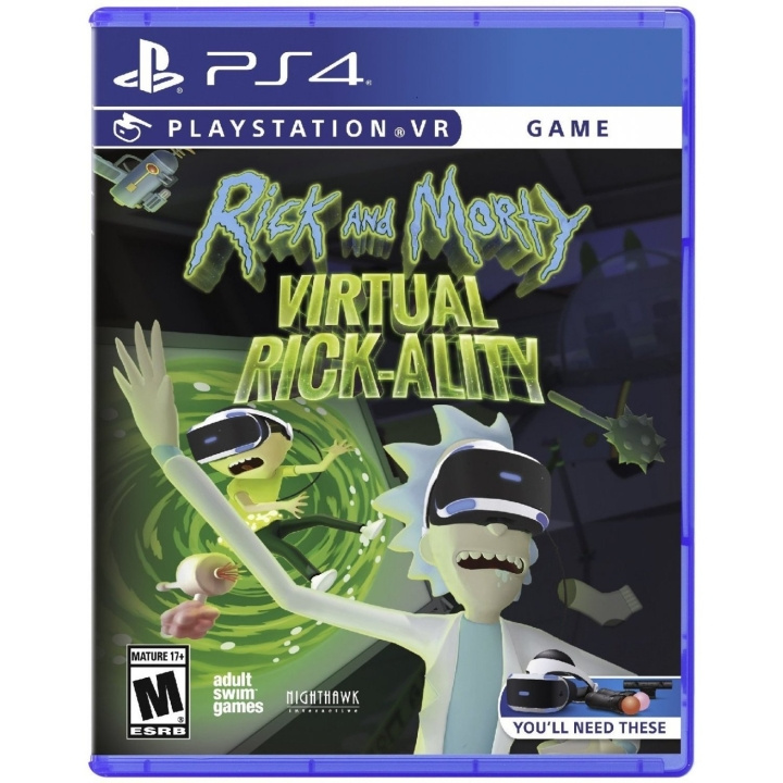 Rick and Morty\'s Virtual Rick-Ality ( Import ) (PS4) i gruppen Elektronikk / TV-spill & tilbehør / Sony PlayStation 4 / Spill hos TP E-commerce Nordic AB (C96651)