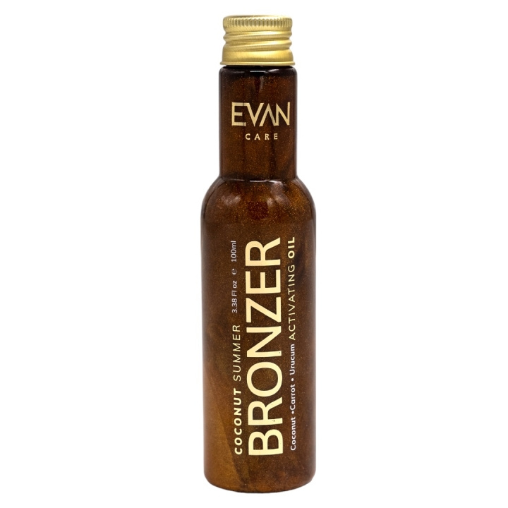 EVAN Coconut Summer Bronzer Activating Oil 100 ml i gruppen HELSE OG SKJØNNHET / Hudpleie / Soling / Brun uten sol hos TP E-commerce Nordic AB (C96691)