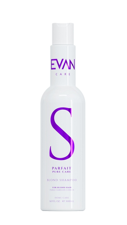 EVAN Parfiat Pure Care Blond Shampoo 500 ml i gruppen HELSE OG SKJØNNHET / Hår & styling / Hårpleie / Sjampo hos TP E-commerce Nordic AB (C96715)