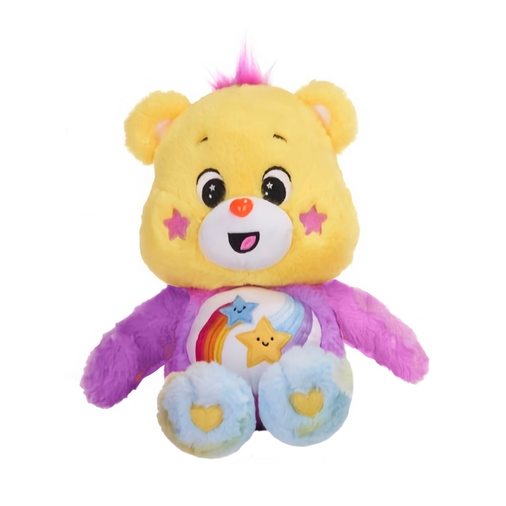 Care Bears Gul plysj, 30 cm (70225) i gruppen LEKER, BARN OG BABY / Babyleker (0-3 år) / Kosedyr hos TP E-commerce Nordic AB (C96785)