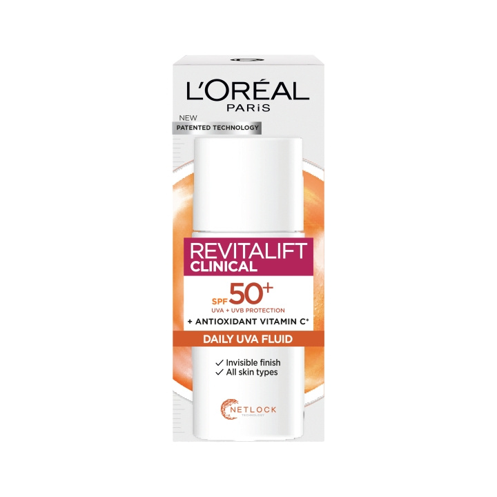 L\'Oréal L\'Oréal Paris Revitalift Clinical Daily Moisturizing Fluid SPF50 - 50 ml i gruppen HELSE OG SKJØNNHET / Hudpleie / Soling / Solkrem hos TP E-commerce Nordic AB (C96808)