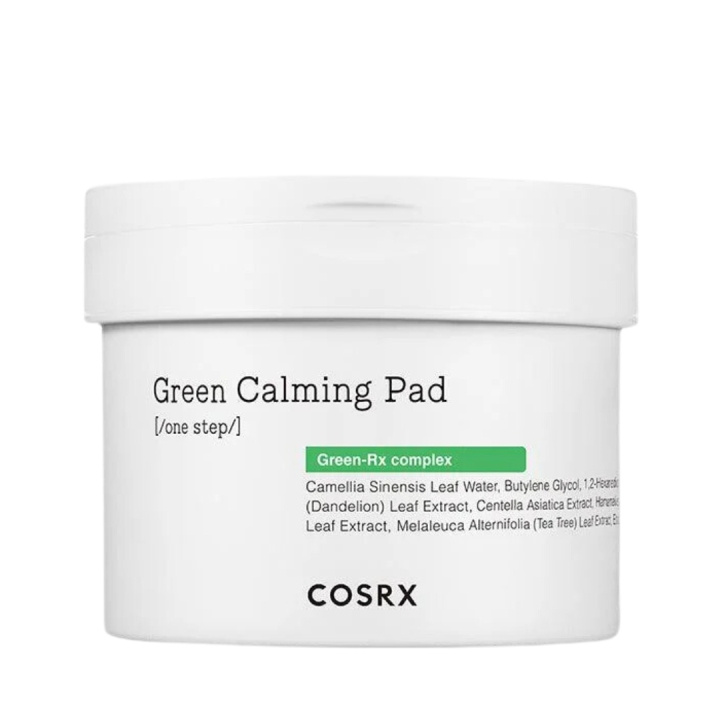 COSRX One Step Green Hero Calming Pad - Grønn 70 stk i gruppen HELSE OG SKJØNNHET / Hudpleie / Ansikt / Rengjøring hos TP E-commerce Nordic AB (C96821)