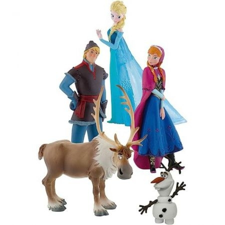 BULLYLAND Walt Disney Frozen 1 gaveeske - 5 figurer (525391) i gruppen LEKER, BARN OG BABY / Leker / Figurer, miniatyrer og tilbehør hos TP E-commerce Nordic AB (C96872)