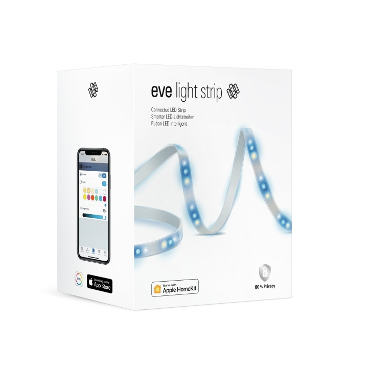 Eve Home Eve Light Strip - Smart LED-stripe med Apple HomeKit-teknologi i gruppen HJEM, HUS OG HAGE / Smarthus / Smart belysning hos TP E-commerce Nordic AB (C96884)