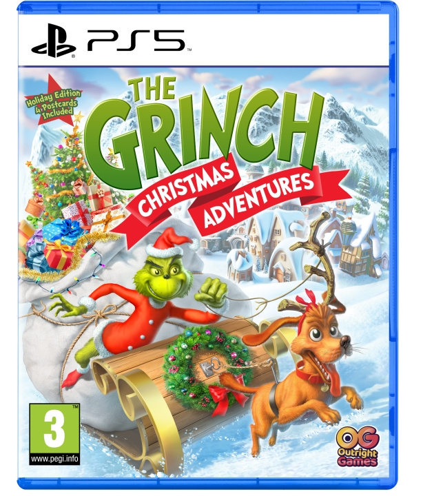 The Grinch: Christmas Adventures Incl. Postcard (PS5) i gruppen Elektronikk / TV-spill & tilbehør / Sony PlayStation 5 / Spill hos TP E-commerce Nordic AB (C96967)