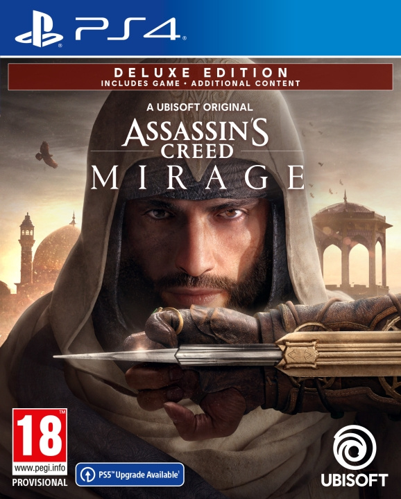 Assassin\'s Creed Mirage (Deluxe Edition) (PS4) i gruppen Elektronikk / TV-spill & tilbehør / Sony PlayStation 4 / Spill hos TP E-commerce Nordic AB (C97032)