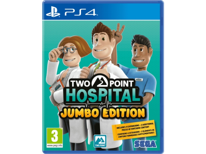 Two Point Hospital (Jumbo Edition) (PS4) i gruppen Elektronikk / TV-spill & tilbehør / Sony PlayStation 4 / Spill hos TP E-commerce Nordic AB (C97094)