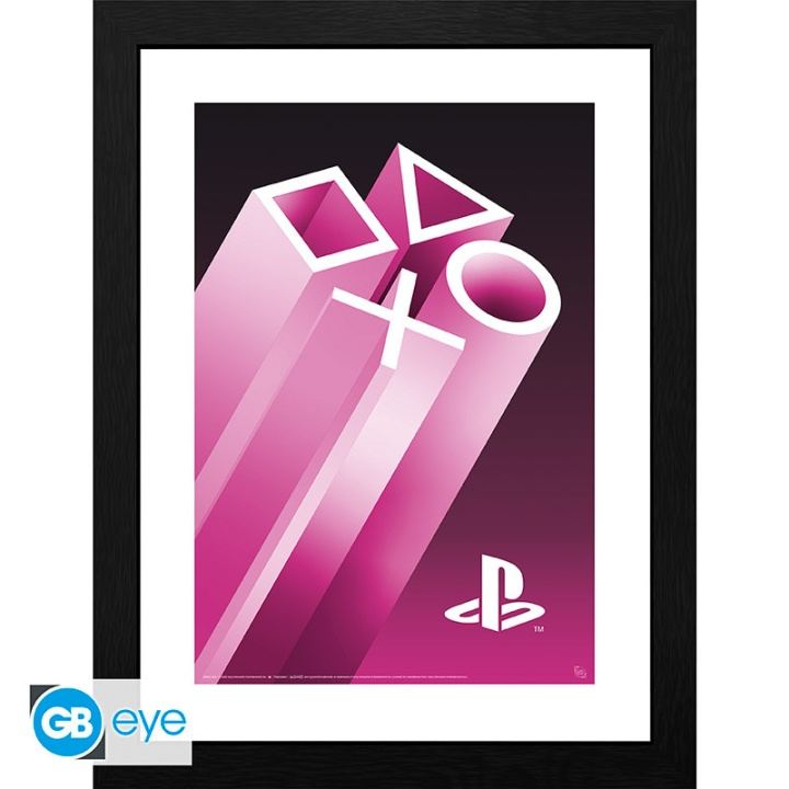 Abysse PLAYSTATION Innrammet trykk Edge of Space i gruppen SPORT, FRITID & HOBBY / Morsomme produkter / Morsomme produkter hos TP E-commerce Nordic AB (C97117)