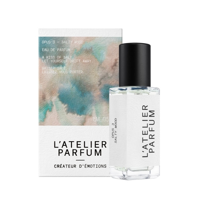 L\'ATELIER PARFUM Salty Wood EDP 15 ml i gruppen HELSE OG SKJØNNHET / Duft og parfyme / Parfyme / Parfyme for han hos TP E-commerce Nordic AB (C97142)