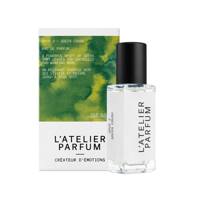 L\'ATELIER PARFUM Green Crush EDP 15 ml i gruppen HELSE OG SKJØNNHET / Duft og parfyme / Parfyme / Parfyme for henne hos TP E-commerce Nordic AB (C97147)