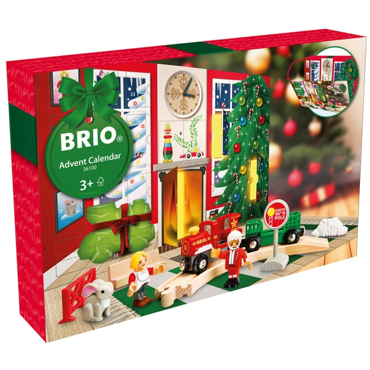 BRIO Adventskalender - 2024 (36100) i gruppen LEKER, BARN OG BABY / Leker / Adventskalendere hos TP E-commerce Nordic AB (C97168)