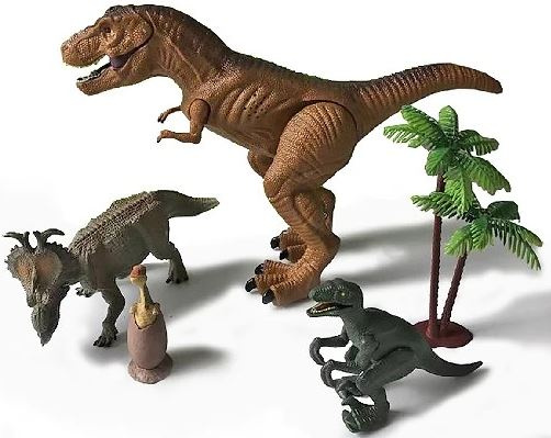 Animal Universe Dinosaursett med lys og lyd - T-Rex (525005) i gruppen LEKER, BARN OG BABY / Leker / Figurer, miniatyrer og tilbehør hos TP E-commerce Nordic AB (C97177)