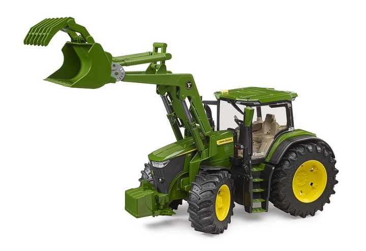 Bruder John Deere 7R 350 med frontlaster (03151) i gruppen LEKER, BARN OG BABY / Leker / Lekebiler hos TP E-commerce Nordic AB (C97193)