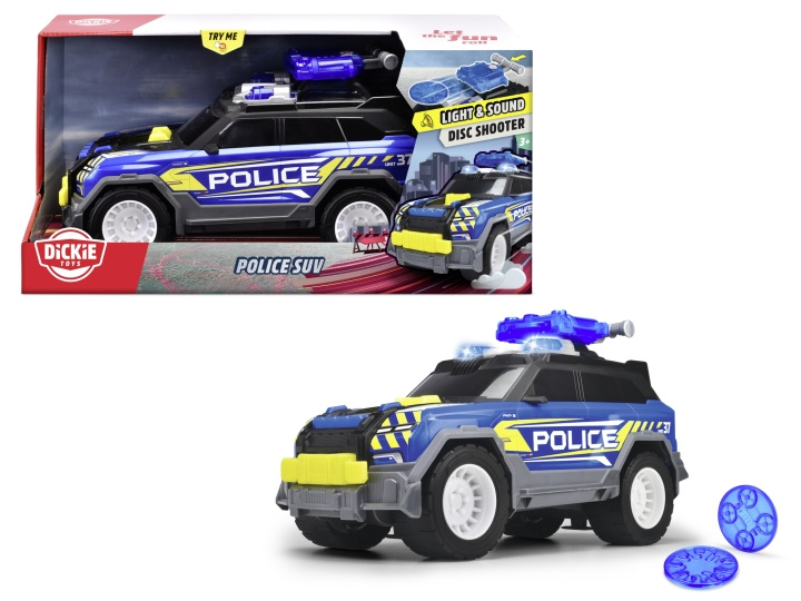 Dickie Toys Politi-SUV (203306022) i gruppen LEKER, BARN OG BABY / Leker / Lekebiler hos TP E-commerce Nordic AB (C97263)