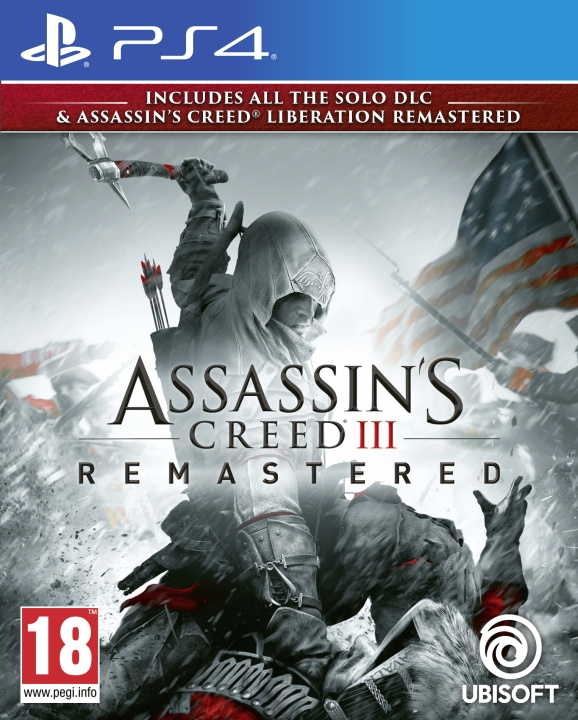 Assassin\'s Creed III (3) + Liberation HD Remaster (PS4) i gruppen Elektronikk / TV-spill & tilbehør / Sony PlayStation 4 / Spill hos TP E-commerce Nordic AB (C97267)