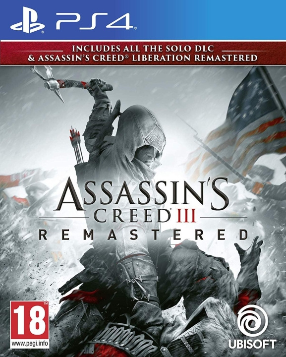 Assassin\'s Creed III Remastered (PS4) i gruppen Elektronikk / TV-spill & tilbehør / Sony PlayStation 4 / Spill hos TP E-commerce Nordic AB (C97277)