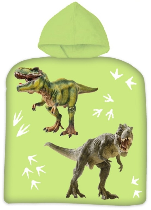 BrandMac Poncho - 50 x 100 cm - Dino (110018) i gruppen LEKER, BARN OG BABY / Barnetekstiler / Badetilbehør hos TP E-commerce Nordic AB (C97287)