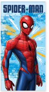 BrandMac Håndkle - 70x140 cm - Spiderman (110064) i gruppen LEKER, BARN OG BABY / Barnetekstiler / Badetilbehør hos TP E-commerce Nordic AB (C97293)