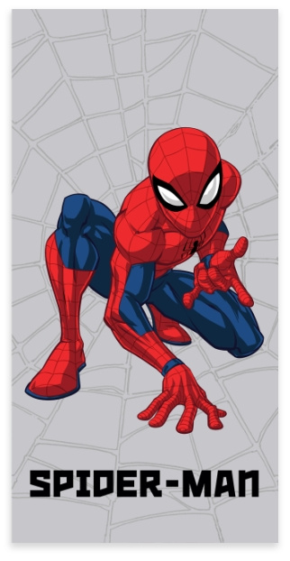 BrandMac Håndkle - 60 x 120 cm - Spiderman (110089) i gruppen LEKER, BARN OG BABY / Barnetekstiler / Badetilbehør hos TP E-commerce Nordic AB (C97318)