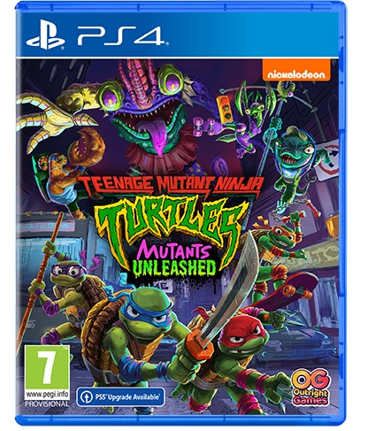 Teenage Mutant Ninja Turtles: Mutants Unleashed (PS4) i gruppen Elektronikk / TV-spill & tilbehør / Sony PlayStation 4 / Spill hos TP E-commerce Nordic AB (C97373)