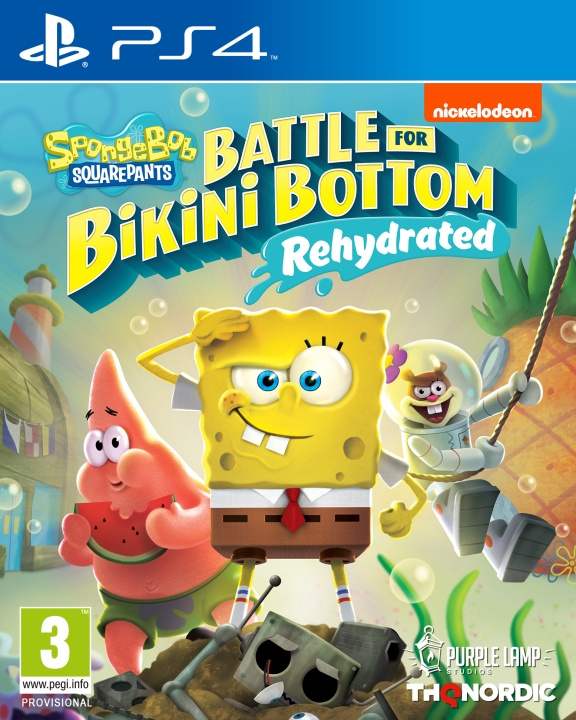 Spongebob SquarePants: Battle for Bikini Bottom - Rehydrated (PS4) i gruppen Elektronikk / TV-spill & tilbehør / Sony PlayStation 4 / Spill hos TP E-commerce Nordic AB (C97427)