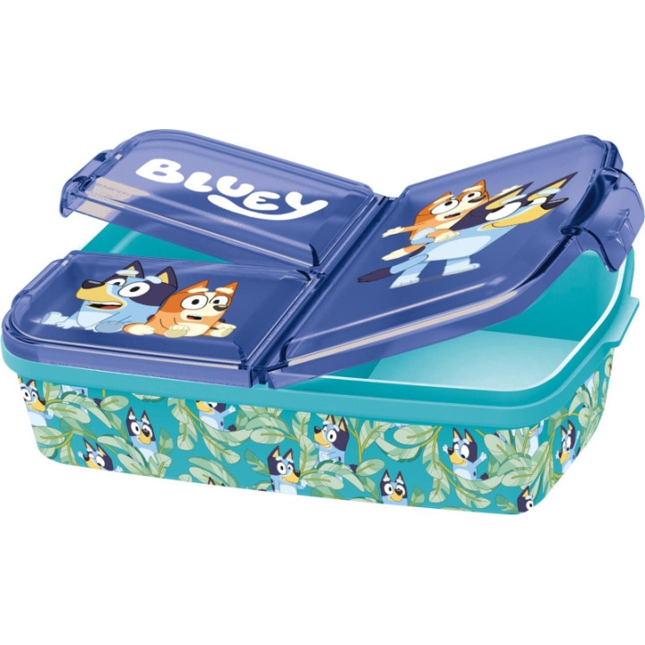 Bluey Stor - Sandwichboks med flere rom - Bluey (088808735-50620) i gruppen LEKER, BARN OG BABY / Spise & drikke / Barneserviser hos TP E-commerce Nordic AB (C97433)