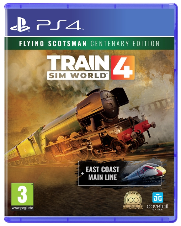 Dovetail Games Train Sim World 4 inkluderer Flying Scotsman (Centenary Edition) i gruppen Elektronikk / TV-spill & tilbehør / Sony PlayStation 4 / Spill hos TP E-commerce Nordic AB (C97459)